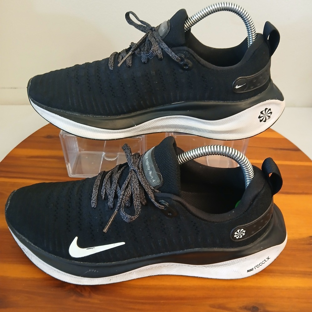 Nike Infinity Run 4 Womens Size 10 Black Running Shoes Sneakers DR2670-001